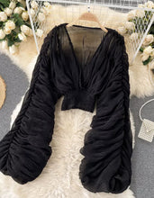 Load image into Gallery viewer, Sheer Chiffon Diva Blouse