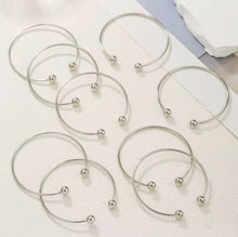 Load image into Gallery viewer, SILVER BANGLES
