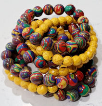 Load image into Gallery viewer, Get Stoned Neon Howlite
