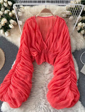 Load image into Gallery viewer, Sheer Chiffon Diva Blouse
