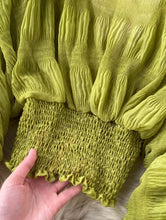 Load image into Gallery viewer, Sheer Chiffon Diva Blouse
