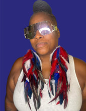 Load image into Gallery viewer, Get Feathered Red/Wht/Blue
